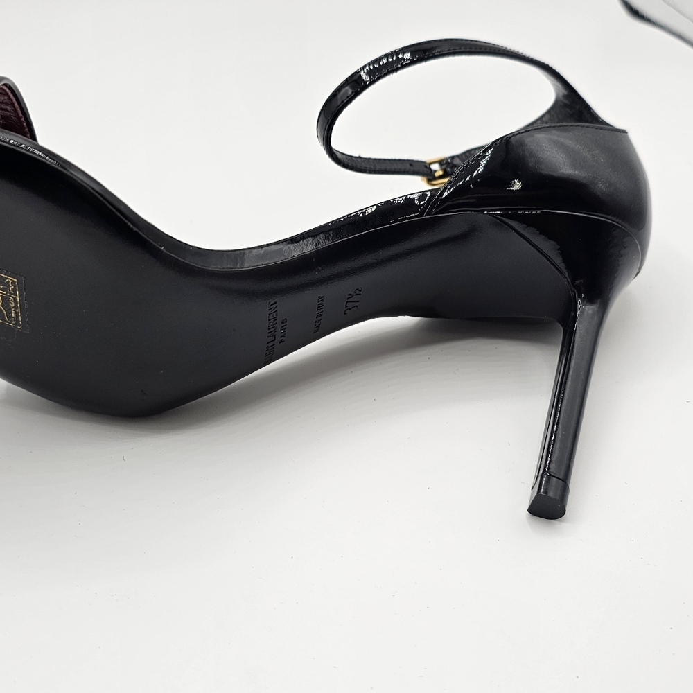 Saint Laurent Black Women's Heels 37 1/2 - Picture 6 of 11